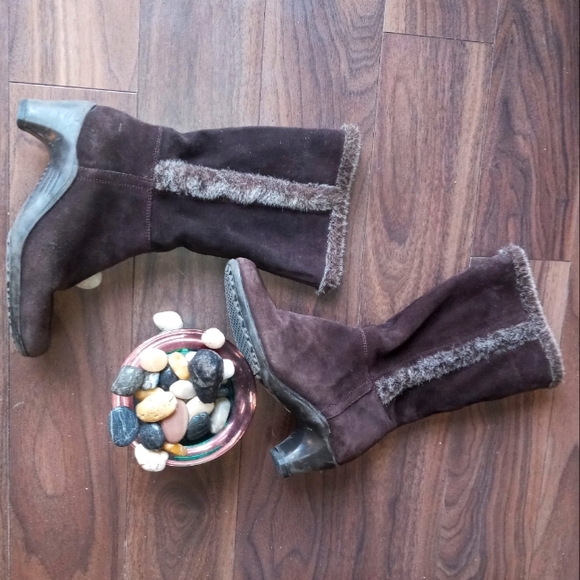 Aerosoles Warm winter boots leather - Picture 1 of 17